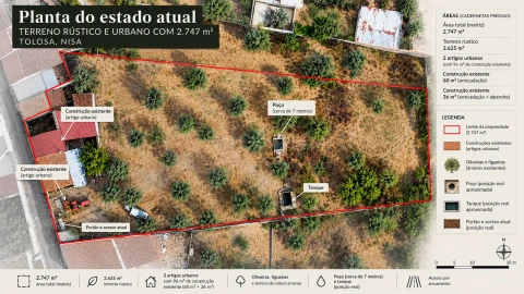 Terreno para Venda em Tolosa
