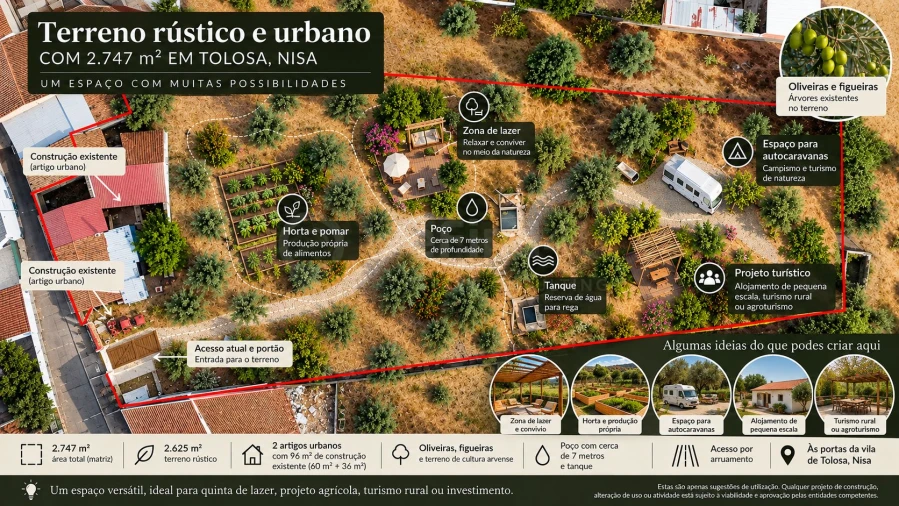 Terreno para Venda em Tolosa Planta 1