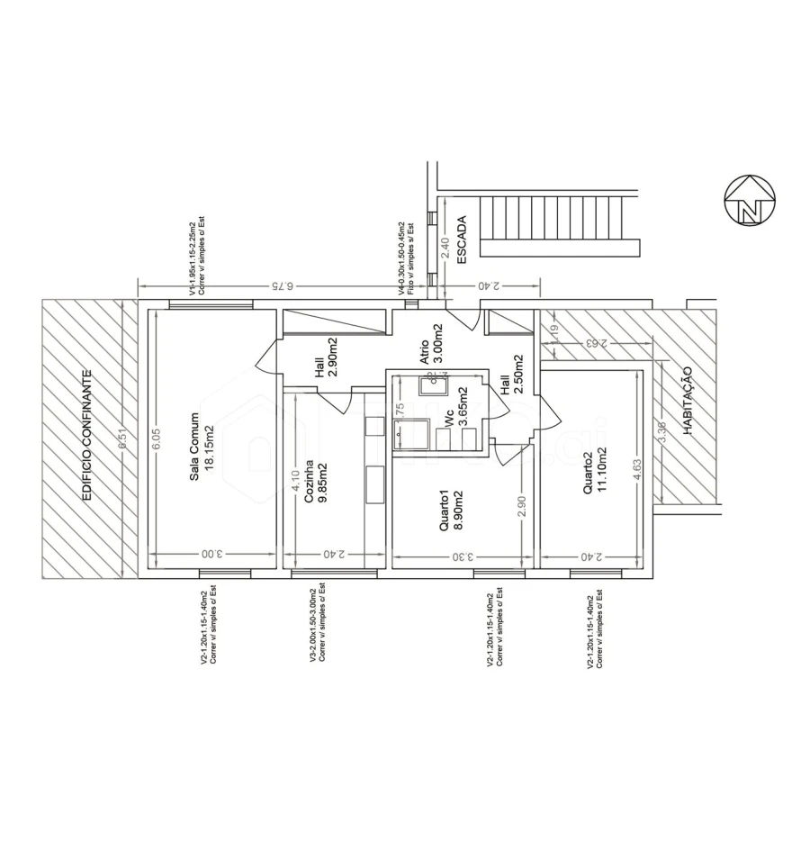 Apartamento T2 para Venda em Corroios Foto 21