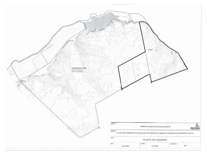 Terreno para Venda em Alcochete Planta 1