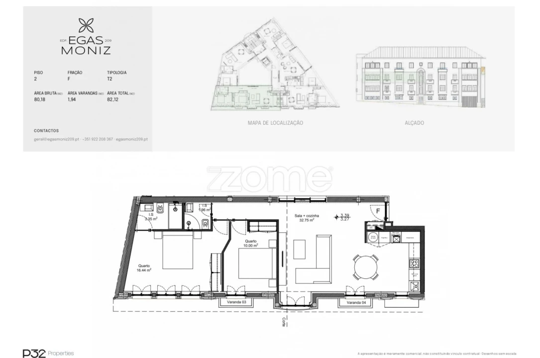 Apartamento T2 para Venda em Cedofeita, Santo Ildefonso, Sé, Miragaia, São Nicolau e Vitória Foto 13