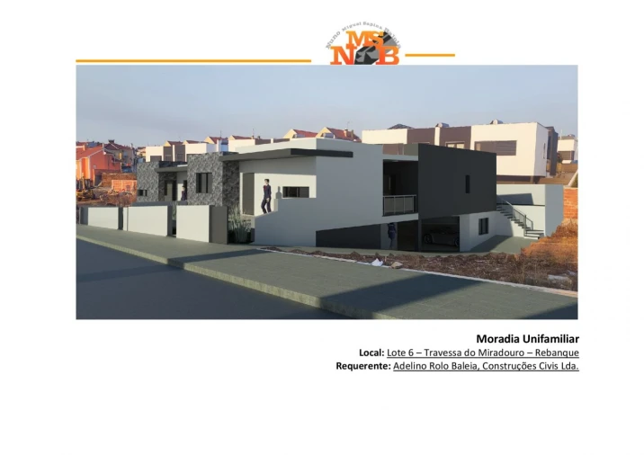 Moradia T3 para Venda em Igreja Nova e Cheleiros Planta 1