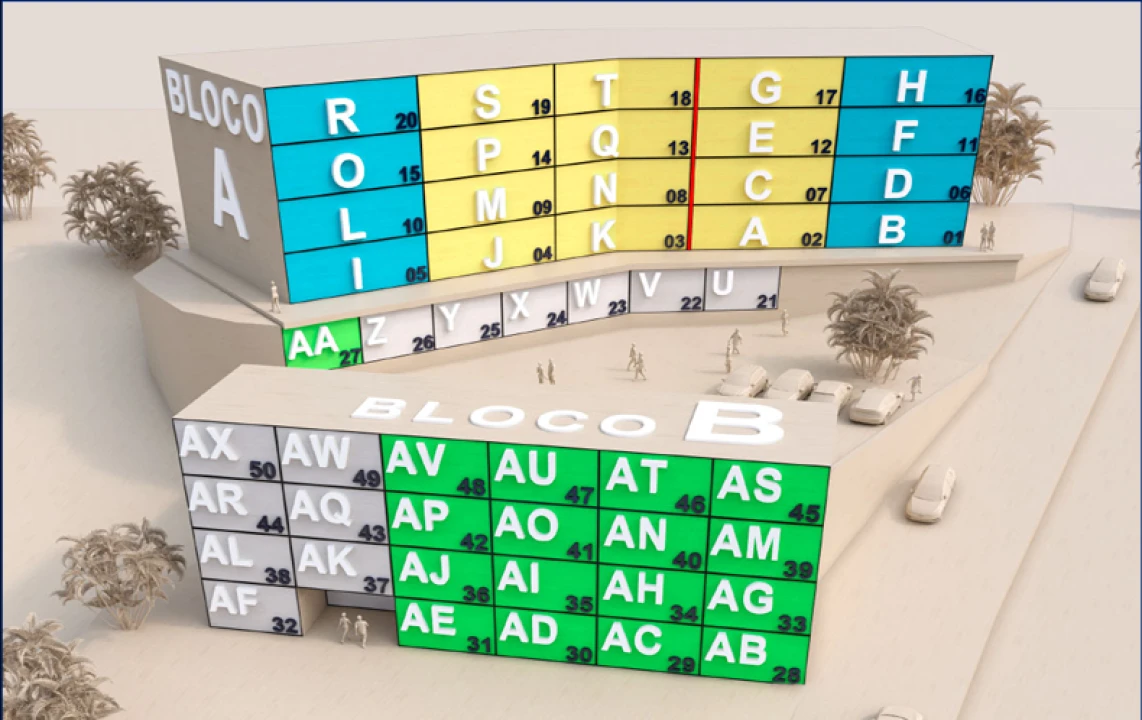 Apartamento T1 para Venda em Calheta Planta 2