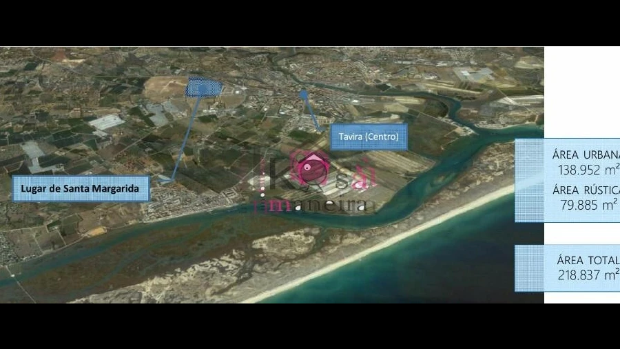 Terreno para Venda em Conceição e Cabanas de Tavira