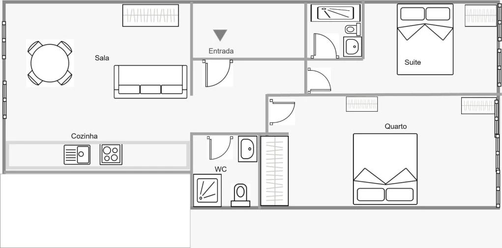 Apartamento T2 para Venda em Águas Livres Foto 32