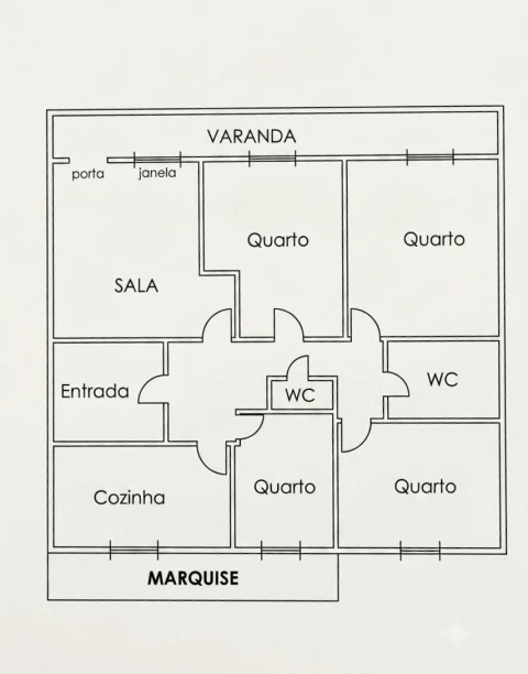 Apartamento T4 para Venda em Areeiro