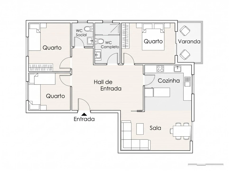 Apartamento T3 para Venda em Venteira Foto 35