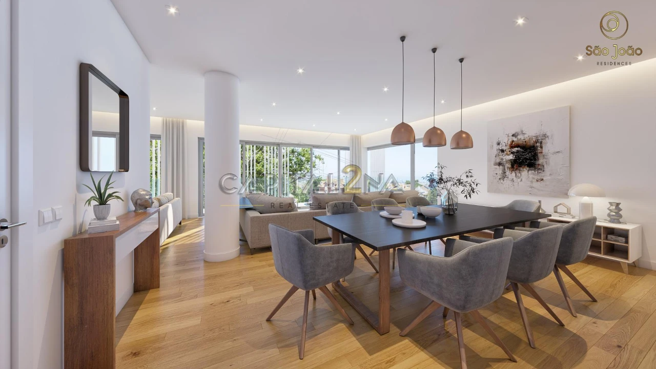 Apartamento T4 para Venda em Carcavelos e Parede Foto 21