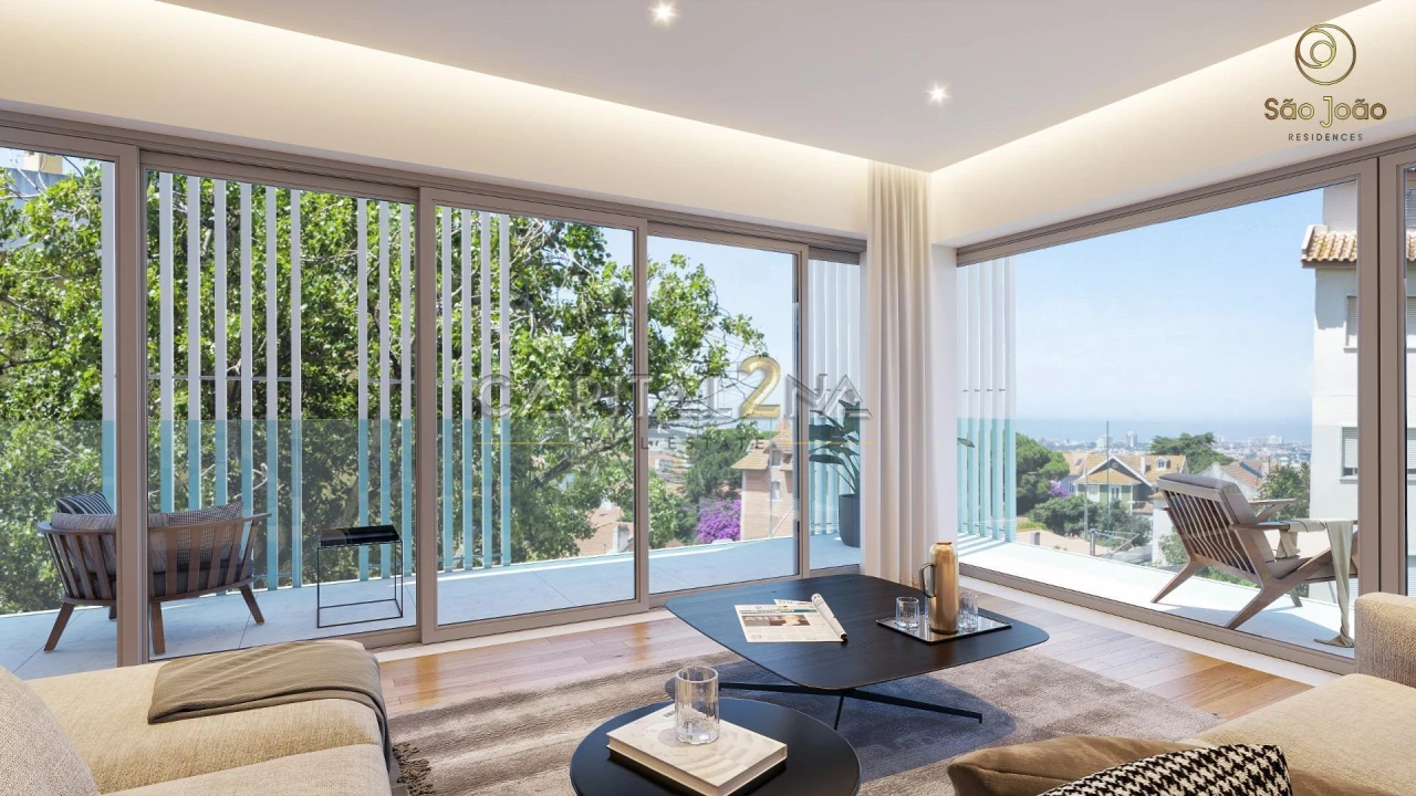 Apartamento T4 para Venda em Carcavelos e Parede Foto 23