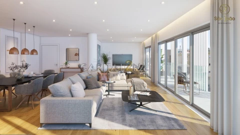 Apartamento T4 para Venda em Carcavelos e Parede
