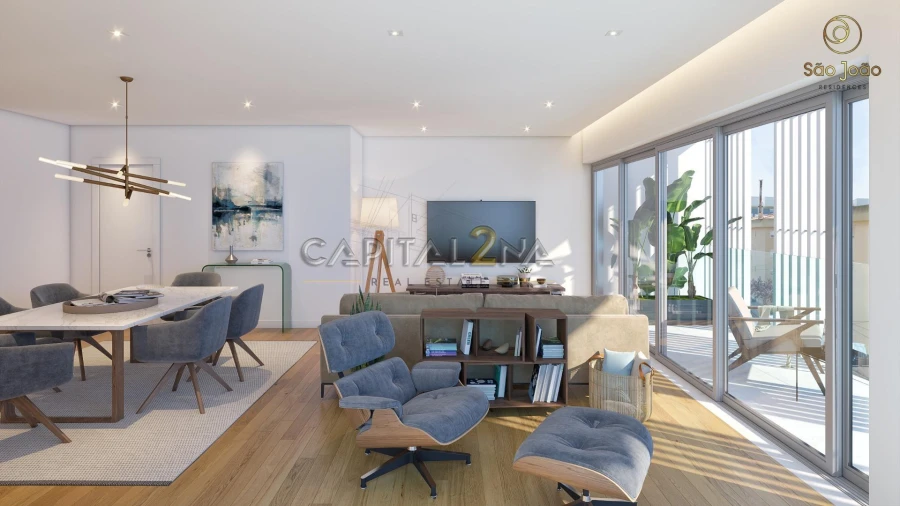 Apartamento T4 para Venda em Carcavelos e Parede Foto 19