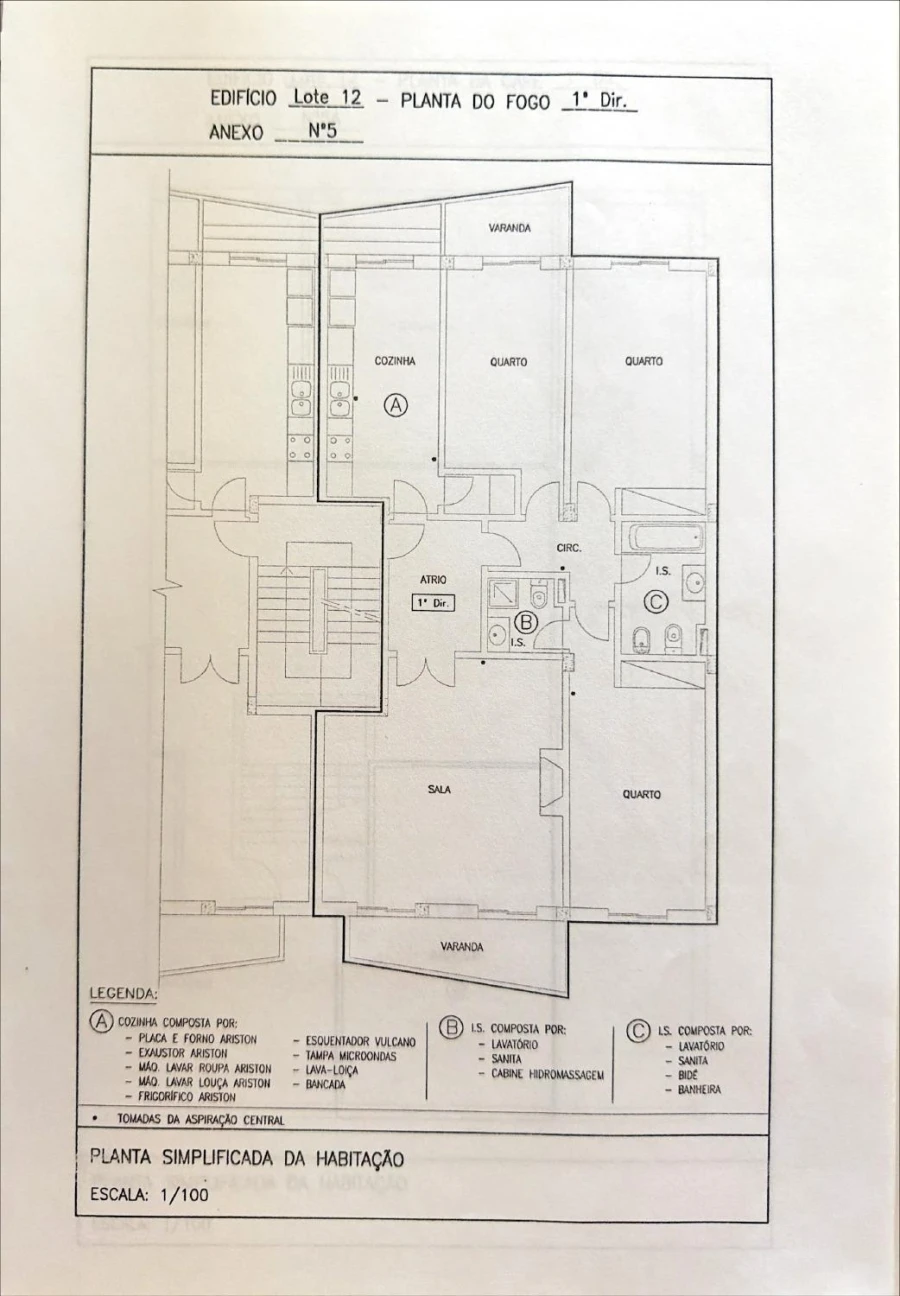 Apartamento T3 para Venda em Marvila, Ribeira Santarém, São Salvador, São Nicolau Foto 35