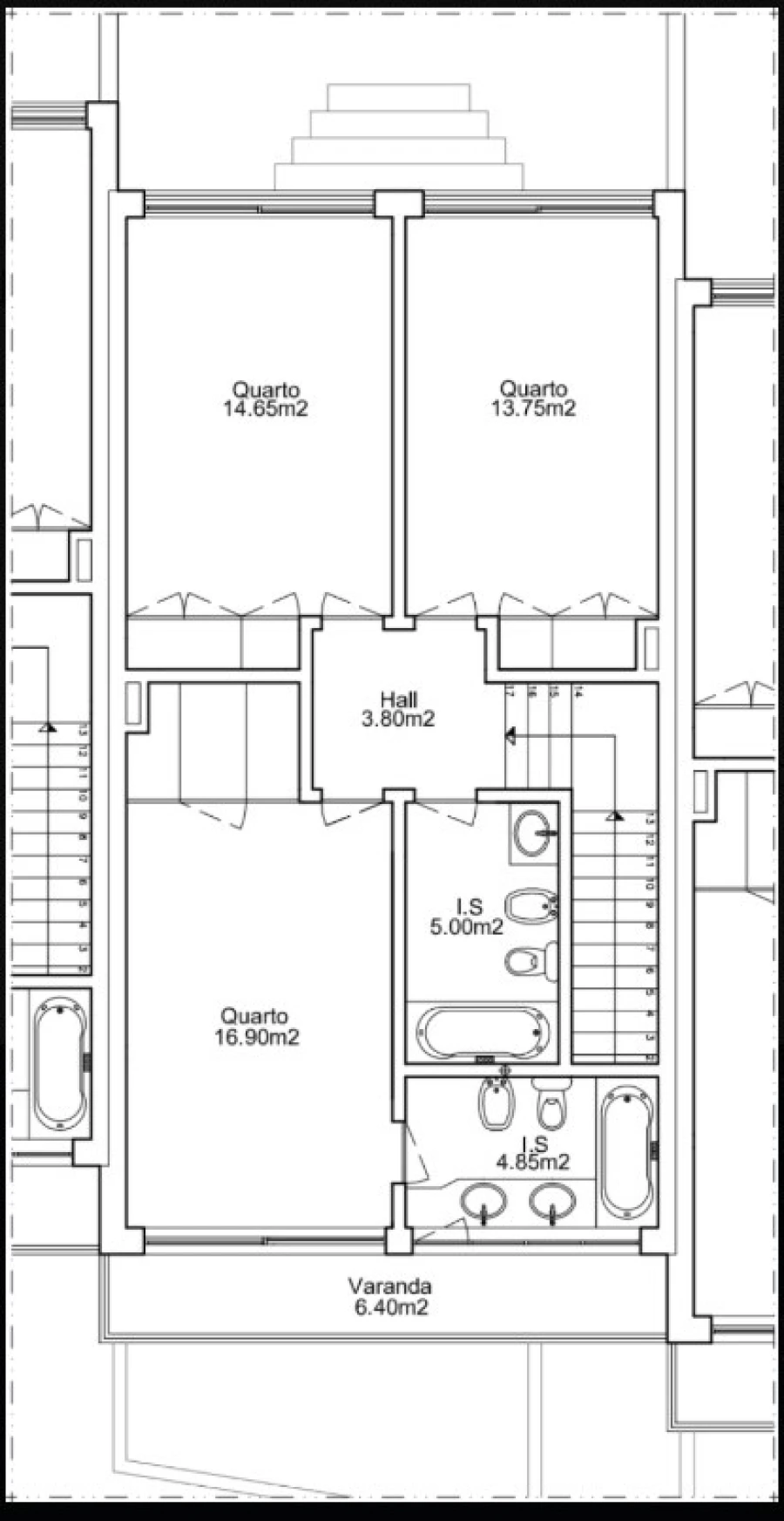 Apartamento T3 para Venda em Póvoa de Santa Iria e Forte da Casa Planta 3