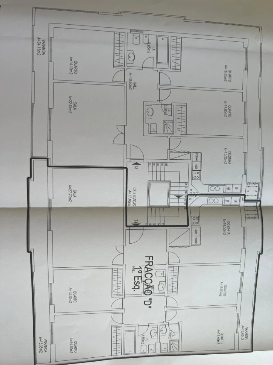 Apartamento T4 para Venda em Pinhal Novo Planta 2