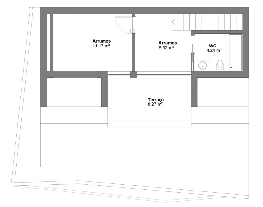Apartamento T3 para Venda em Oliveira do Bairro Planta 2