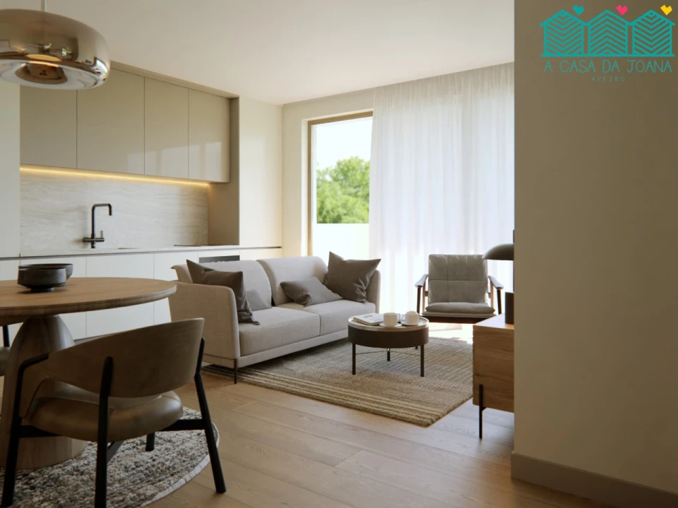 Apartamento T2 para Venda em Oliveira do Bairro Foto 3