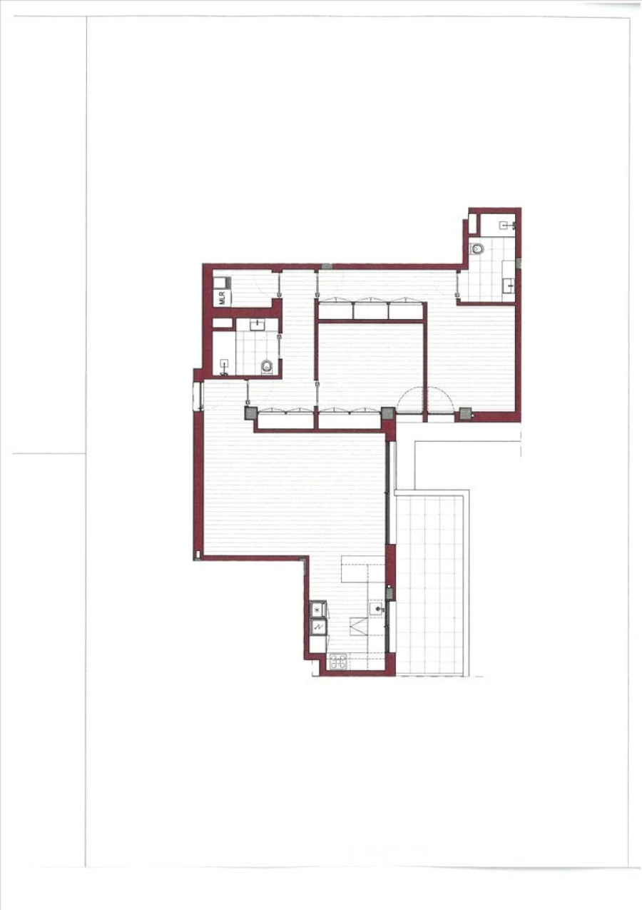 Apartamento T2 para Venda em Ermesinde Planta 1