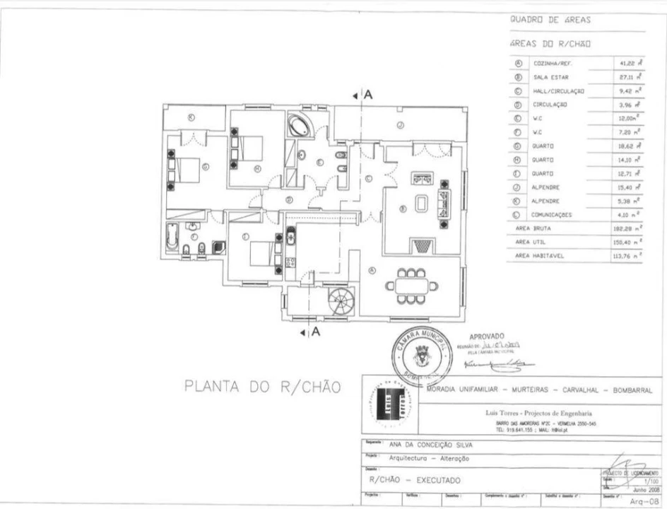 Moradia T3 para Venda em Carvalhal Foto 40