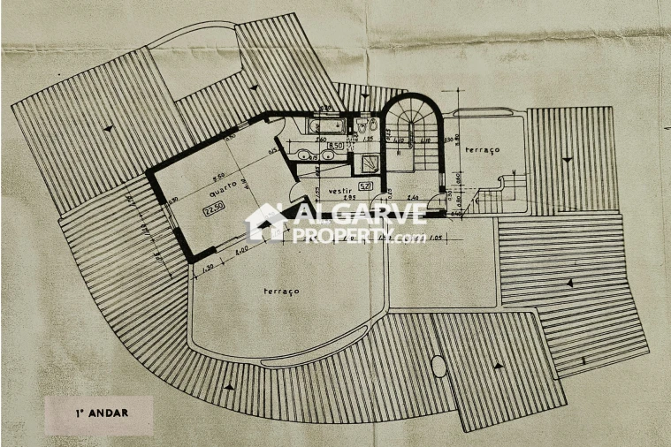 Moradia T5 para Venda em Quarteira Planta 2