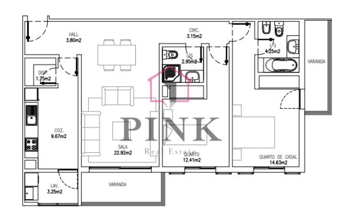 Apartamento T2 para Venda em Caniço Foto 36