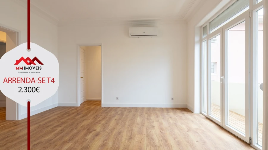 Apartamento T4 para Arrendamento em Aldoar, Foz do Douro e Nevogilde