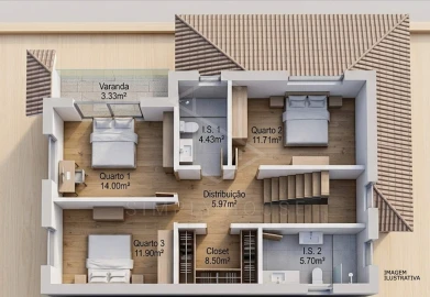 Moradia T4 para Venda em Rio Maior