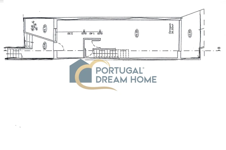 Moradia T2 para Venda em Albufeira e Olhos de Água Planta 1