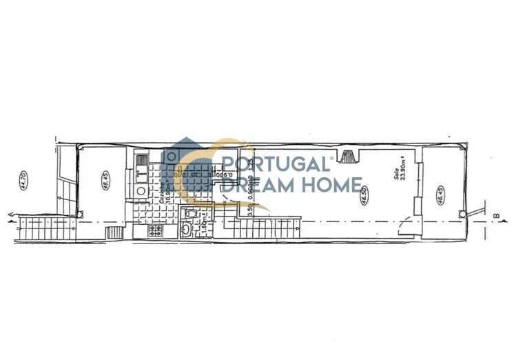 Moradia T2 para Venda em Albufeira e Olhos de Água Planta 3