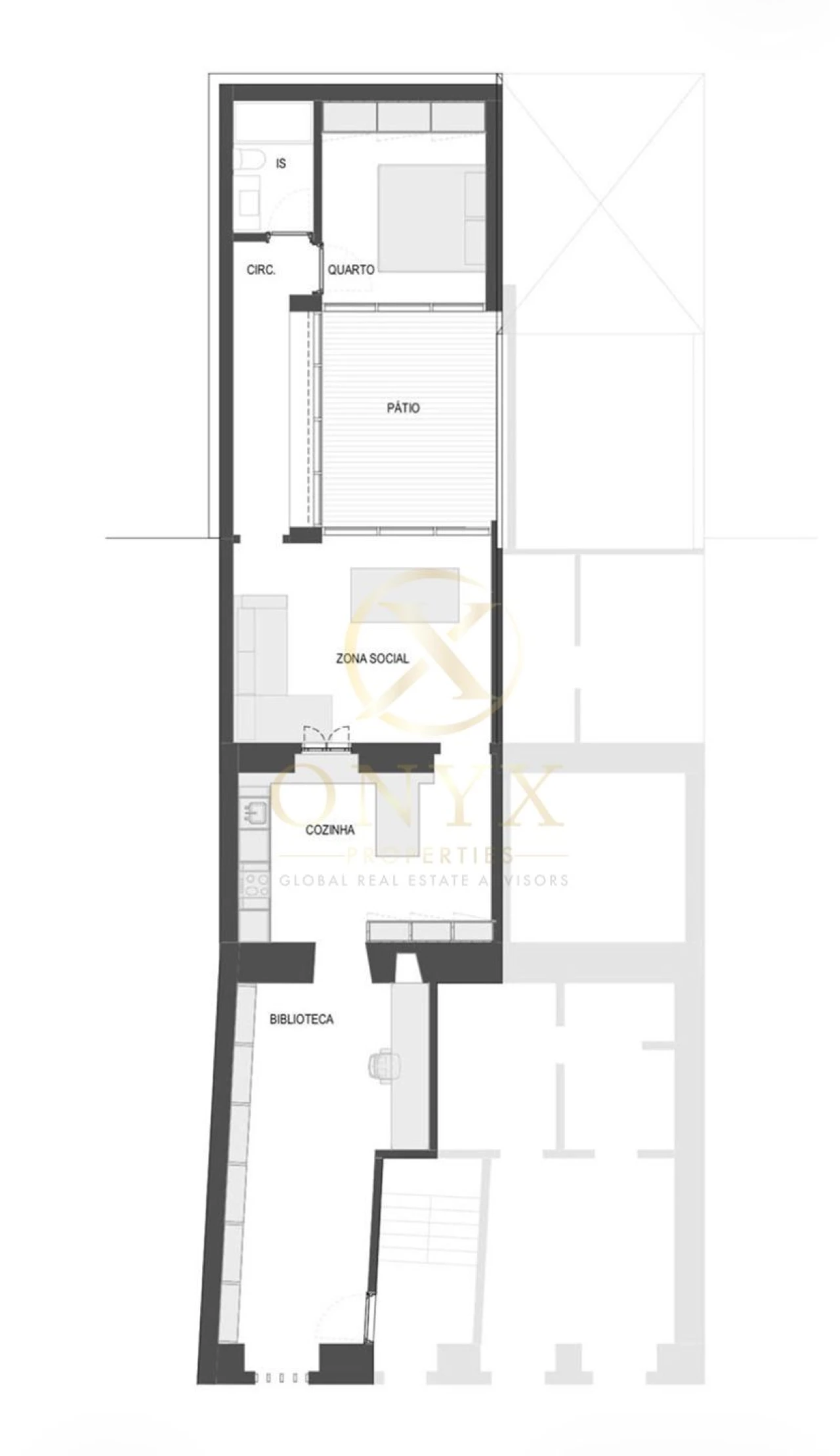 Apartamento T1 para Venda em Estrela Foto 6