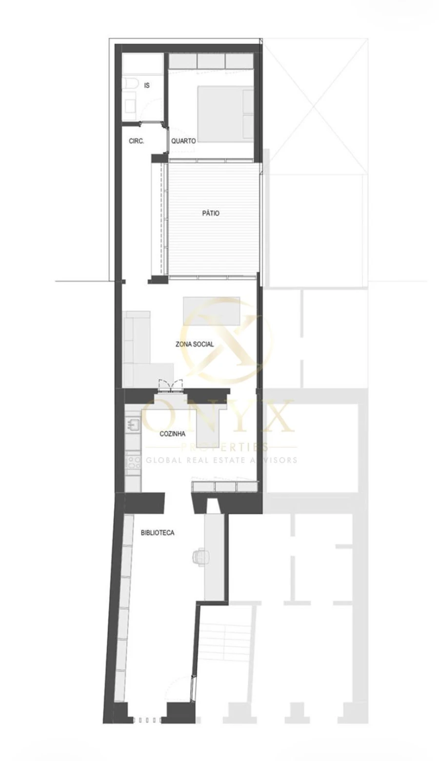 Apartamento T1 para Venda em Estrela Foto 6