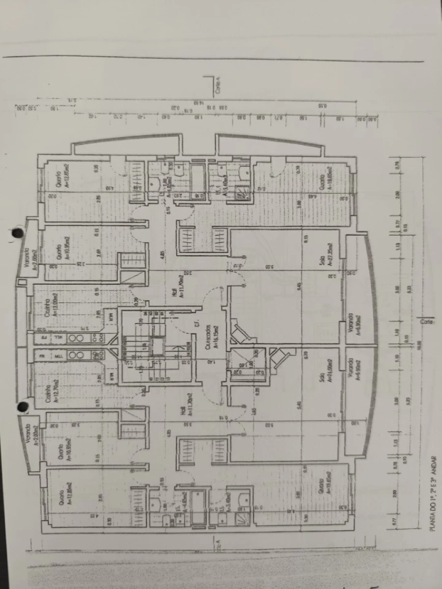 Apartamento T3 para Venda em Montijo e Afonsoeiro Planta 1