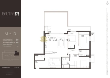 Apartamento T3 para Venda em Baltar
