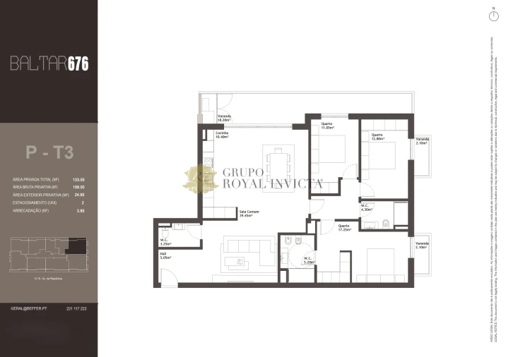 Apartamento T3 para Venda em Baltar Foto 31