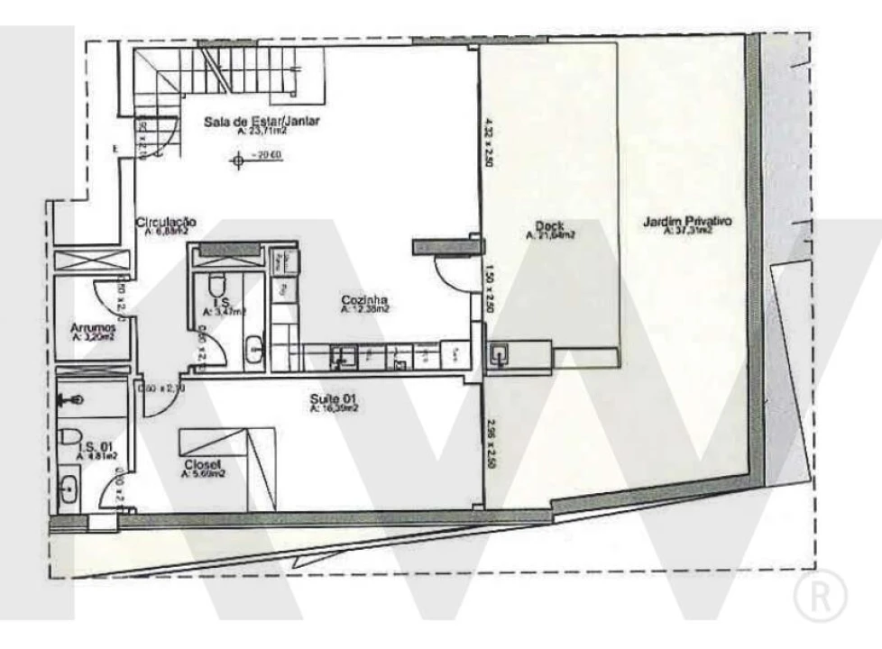 Apartamento T3 para Venda em Algés, Linda-A-Velha e Cruz Quebrada-Dafundo Planta 2