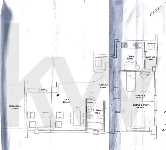 Apartamento T2 para Venda em Alhos Vedros Foto 47