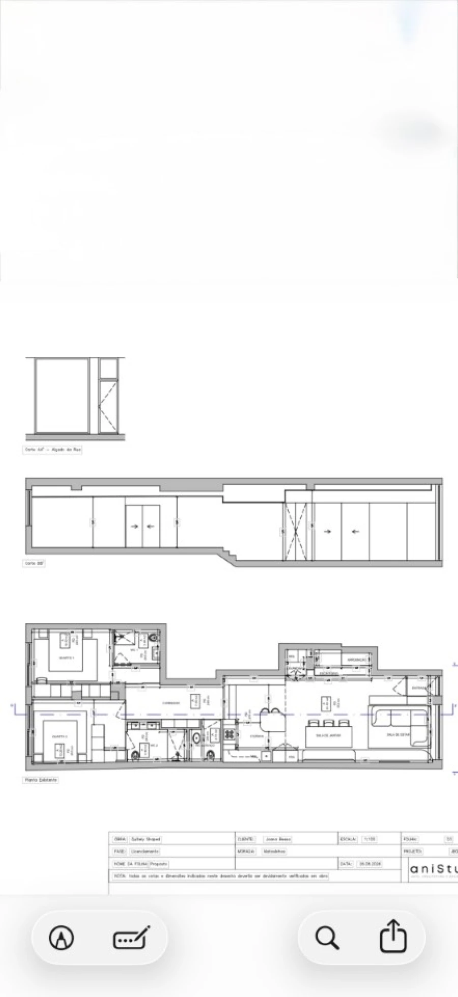 Apartamento T2 para Venda em Matosinhos e Leça da Palmeira Planta 1