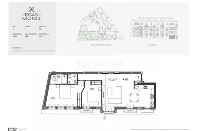 Apartamento T2 para Venda em Cedofeita, Santo Ildefonso, Sé, Miragaia, São Nicolau e Vitória