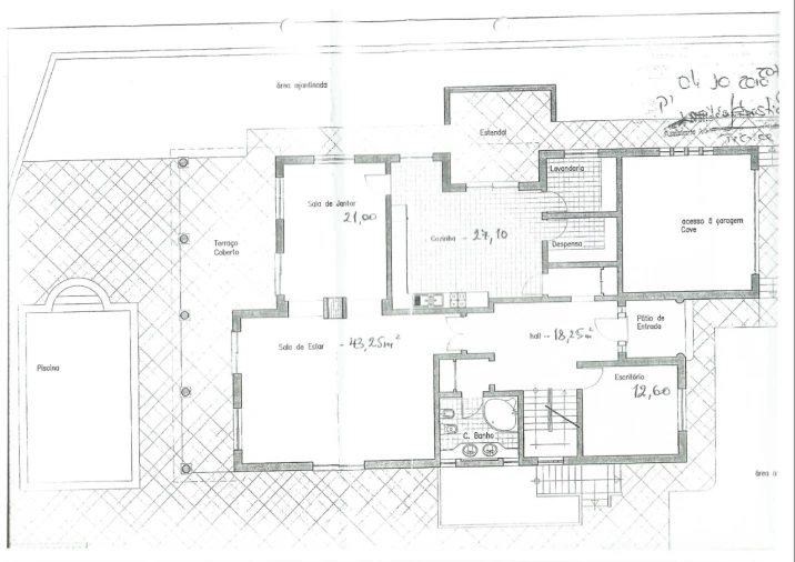 Moradia T4 para Venda em Alvor Planta 1
