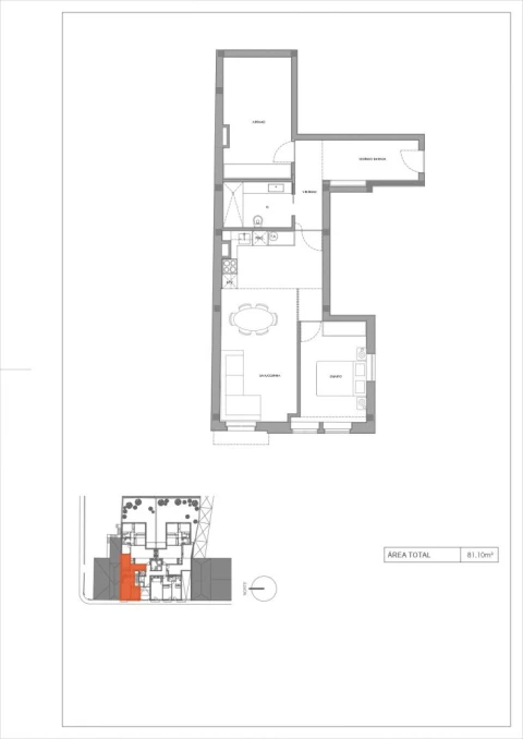 Apartamento T2 para Venda em Campanhã