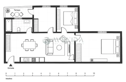 Apartamento T1 para Venda em Baixa da Banheira e Vale da Amoreira