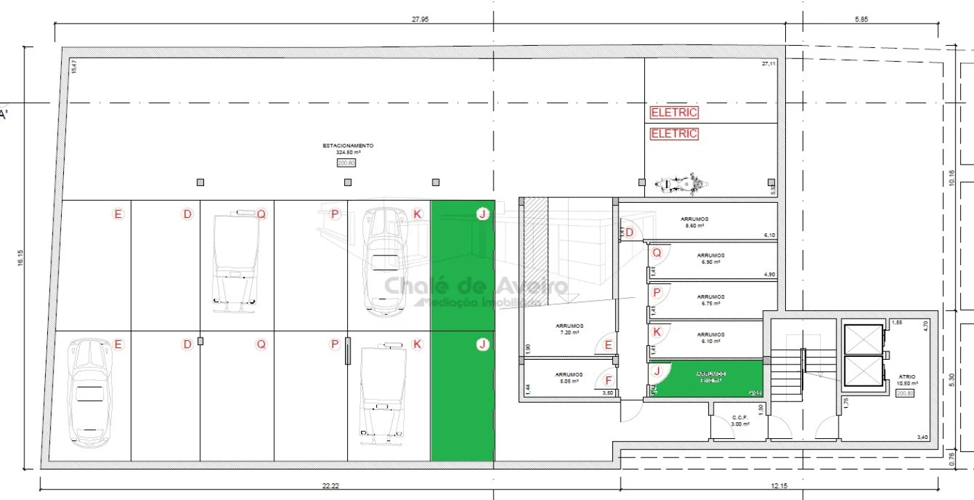 Apartamento T3 para Venda em O. Azeméis, Riba-Ul, Ul, Macinhata Seixa, Madail Planta 2