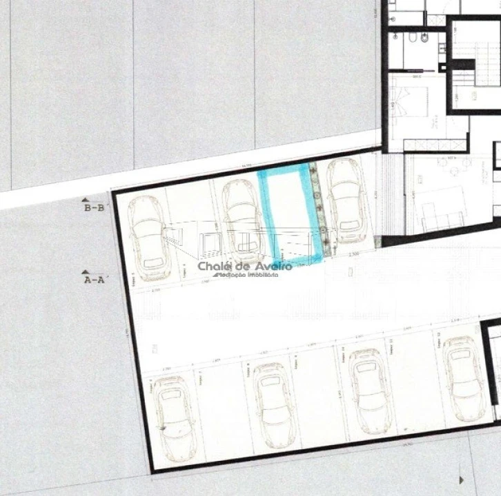 Apartamento T2 para Venda em Glória e Vera Cruz Planta 2