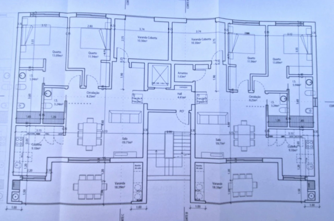 Apartamento T3 para Venda em Amora Planta 2
