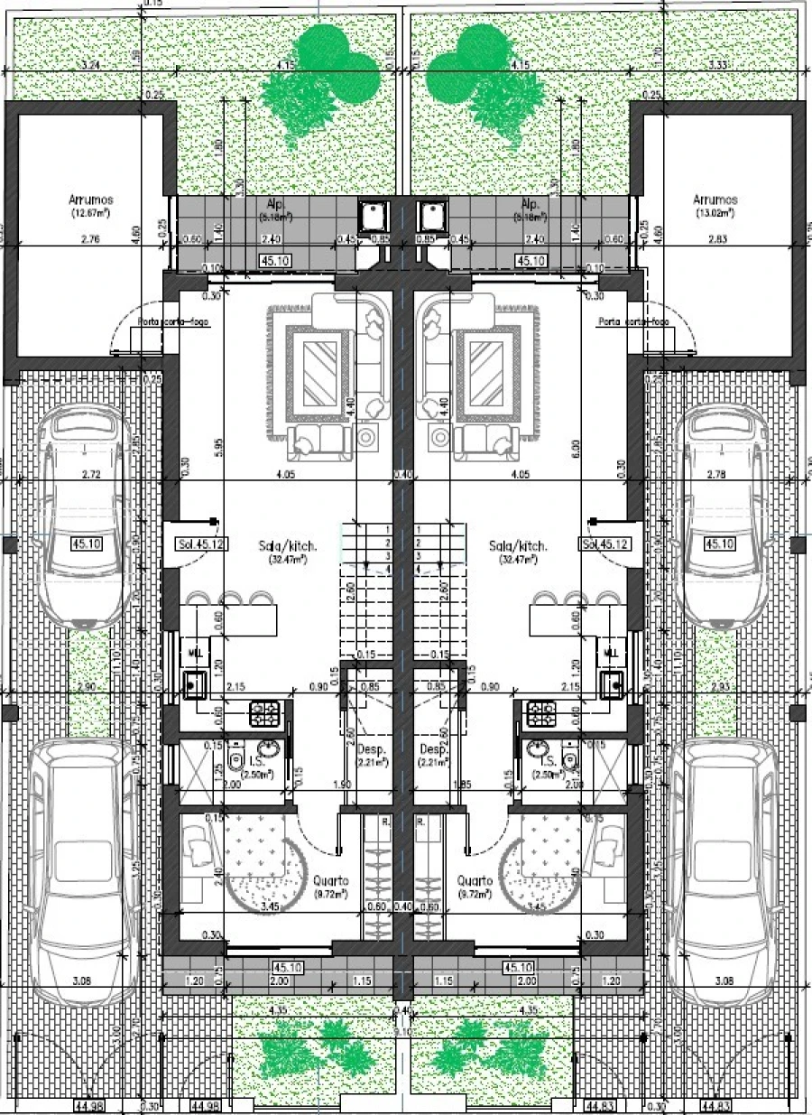 Moradia T3 para Venda em Fernao Ferro Planta 1