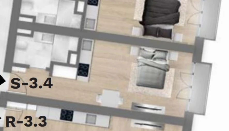 Apartamento para Venda em Bonfim Planta 1