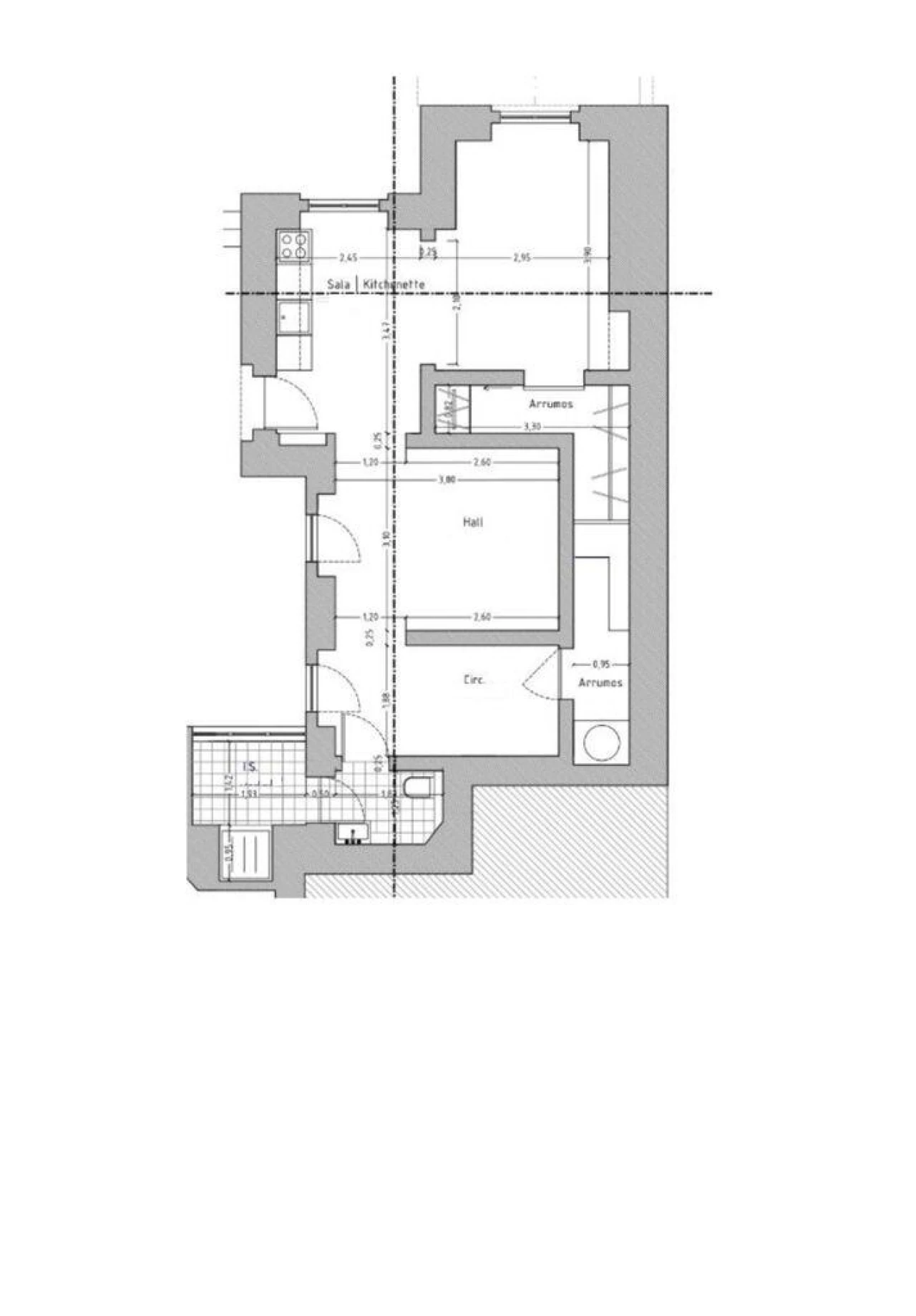 Apartamento T1 para Arrendamento em Campo de Ourique Foto 29