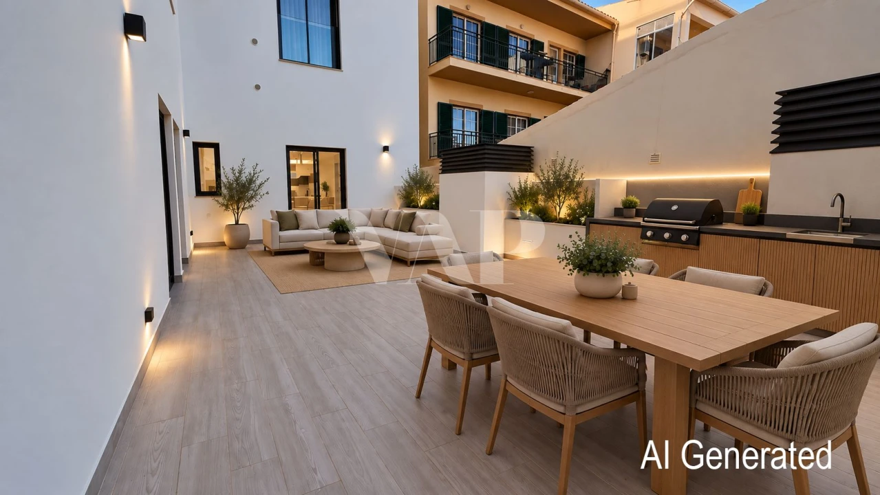 Apartamento T1 para Venda em Quarteira Foto 6