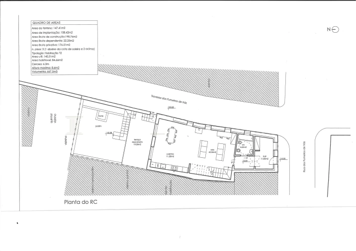 Moradia T2 para Venda em Tavira (Santa Maria e Santiago) Planta 1