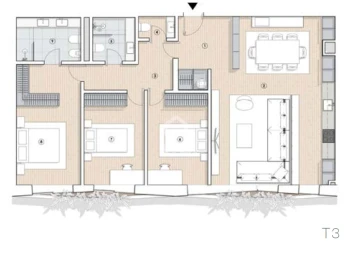 Apartamento T3 para Venda em Paranhos