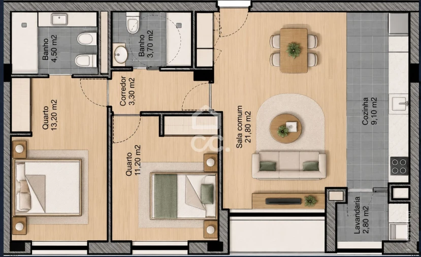Apartamento T2 para Venda em Ermesinde Foto 10